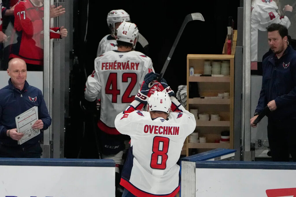 Chants of ‘1 more year’ follow Ovechkin off the ice as retirement decision looms Chants of ‘1 more year’ follow Ovechkin off the ice as retirement decision looms