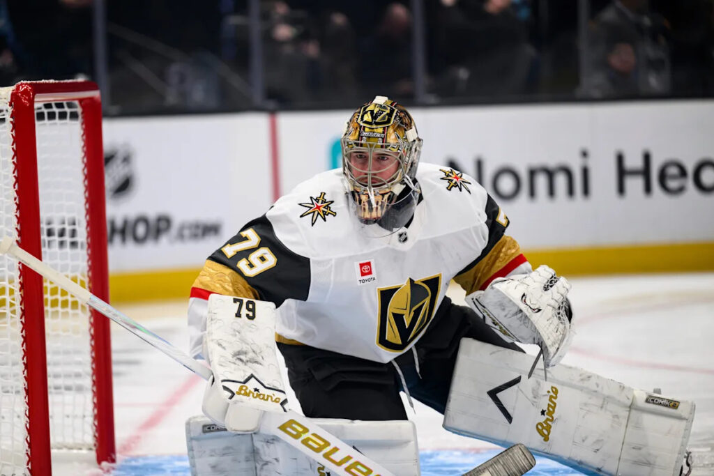 Golden Knights and Mammoth play to 4-all tie through regulation in Game 4