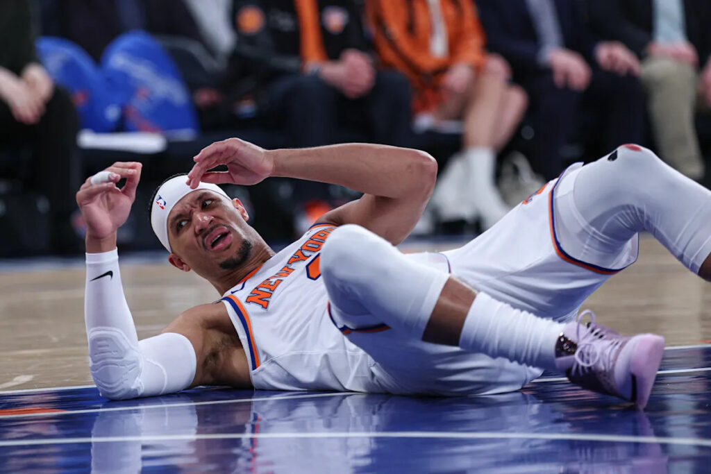 Knicks’ Josh Hart questionable for Game 6 against Hawks with lower back contusion