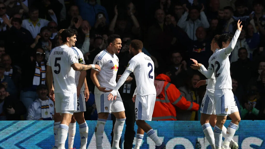 Leeds 3-0 Wolves: Rampant Leeds almost safe from relegation