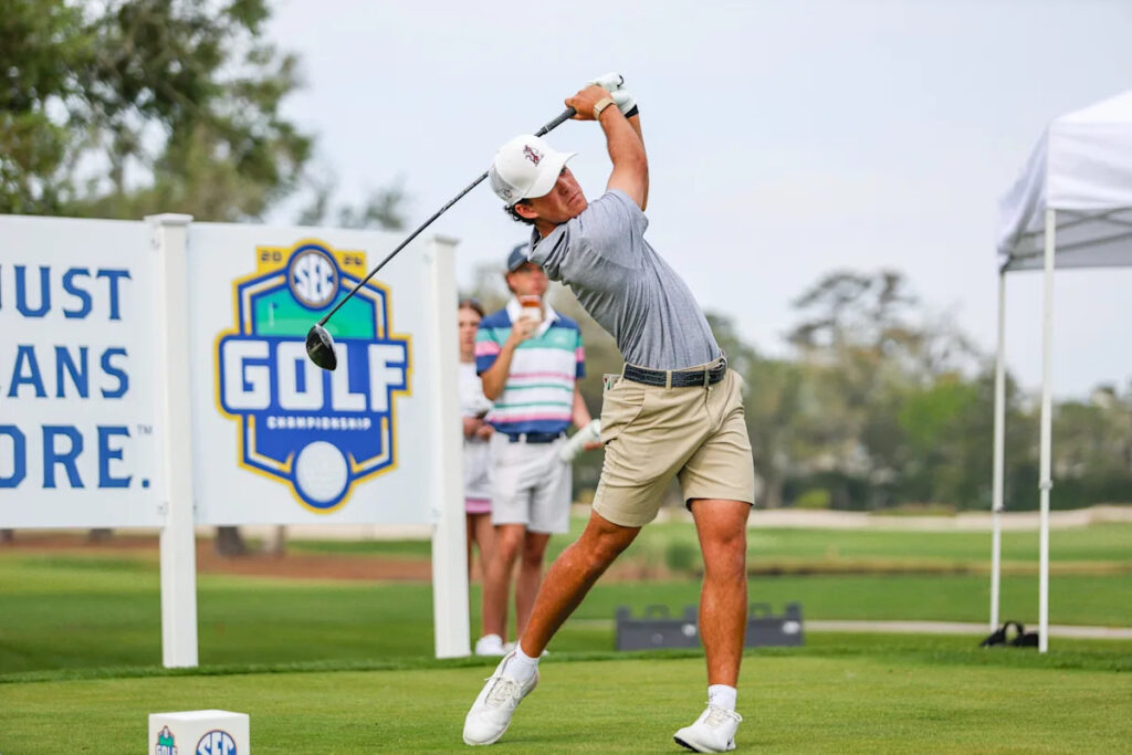 World No. 1 amateur Jackson Koivun wins 3rd straight SEC title, sets scoring record