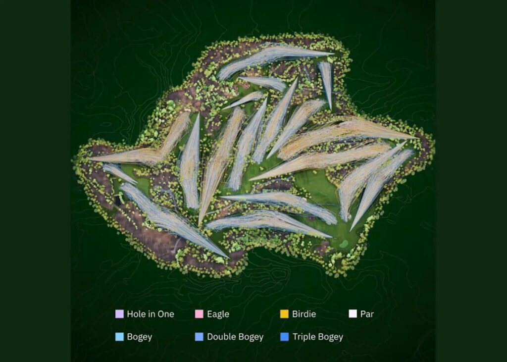 Every Shot from the 2026 Masters, Mapped