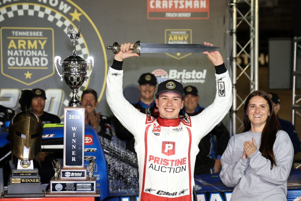 Christopher Bell earns first NASCAR Truck win since 2017 Christopher Bell earns first NASCAR Truck win since 2017