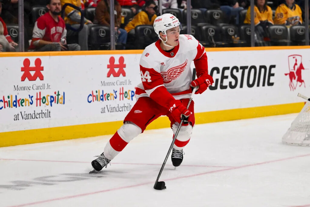 Red Wings Recall Sandin-Pellikka Under Emergency Conditions