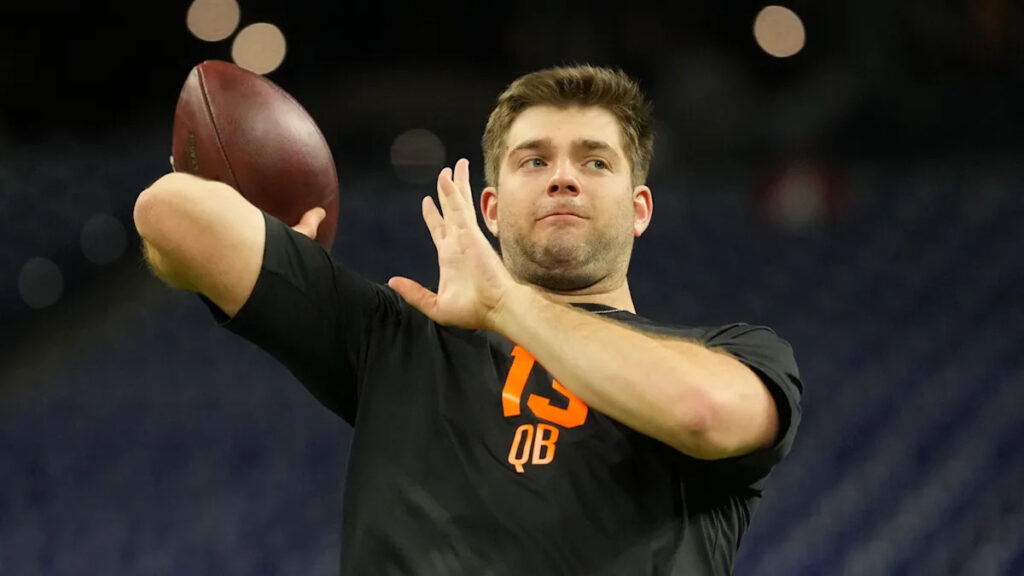 Brett Veach told Garrett Nussmeier: You’re going to the best QB room in the NFL