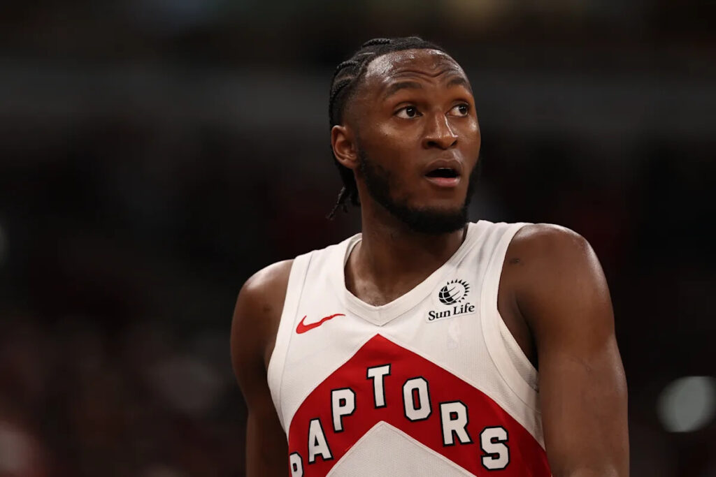 Raptors’ Immanuel Quickley re-injures right hamstring during rehab, ruled out for rest of first-round series vs. Cavs