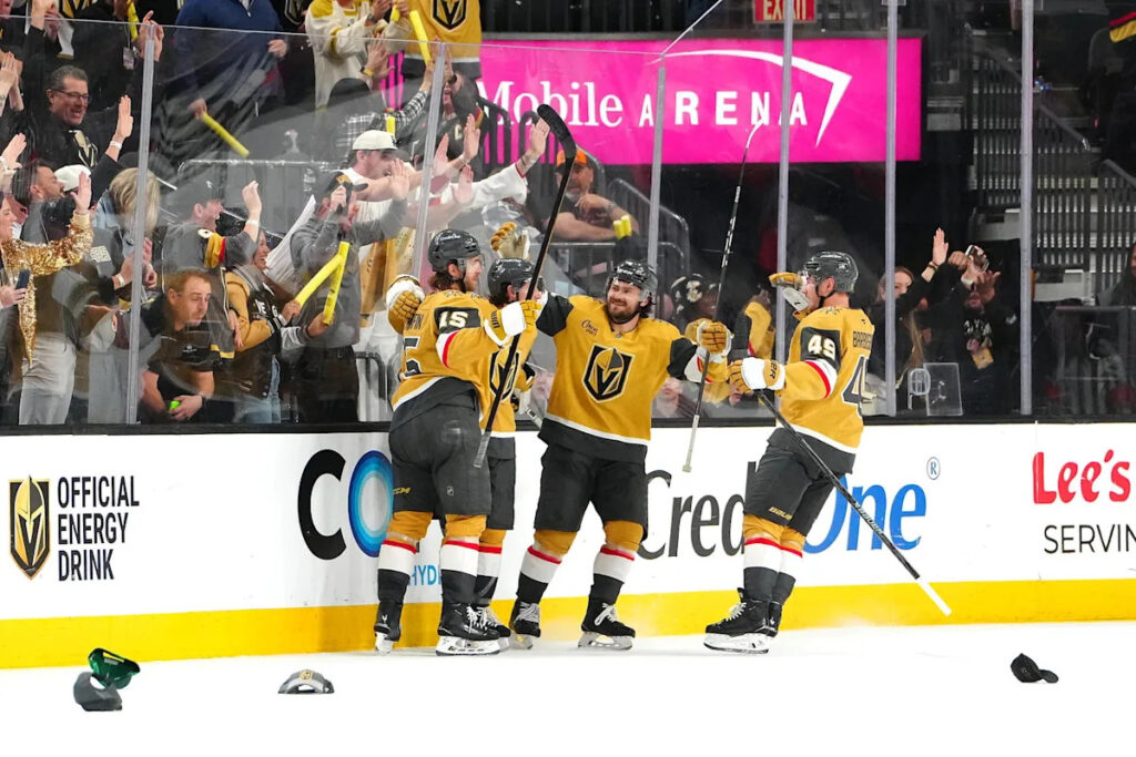 Golden Knights Overcome Delay, Extinguish Flames in Much-Needed 6-3 Win