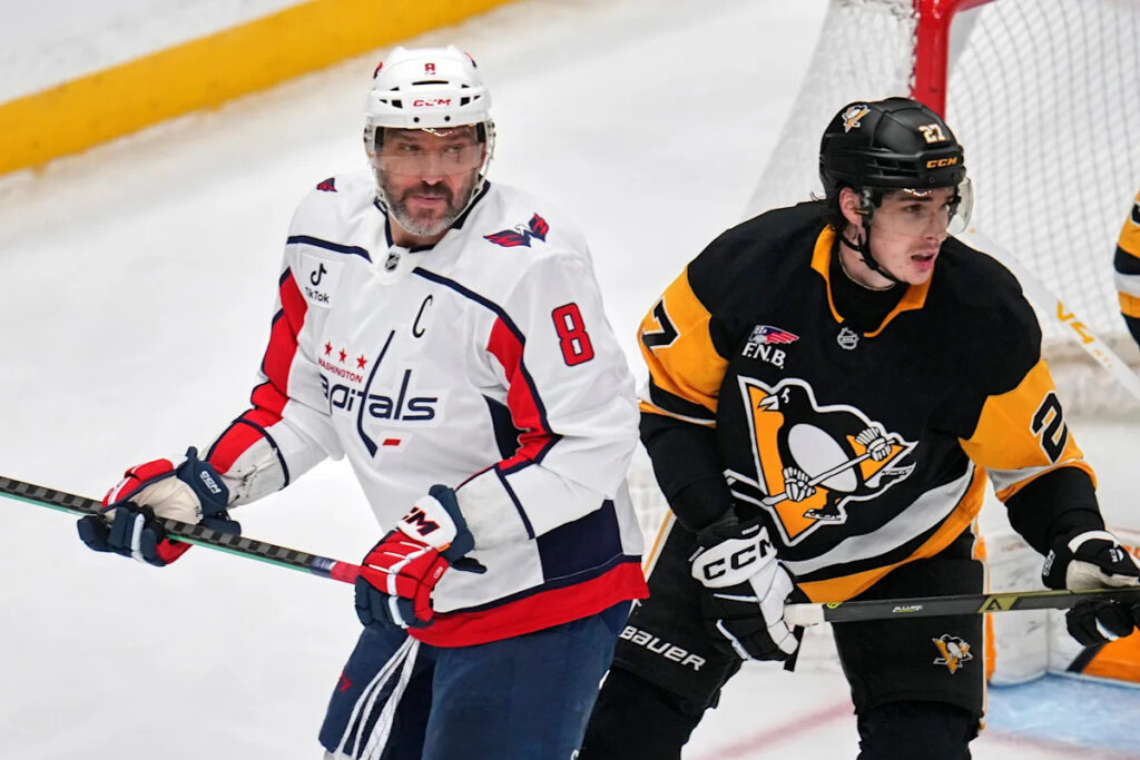 Ilya Protas scores first NHL goal, Capitals defeat Penguins, 6-3