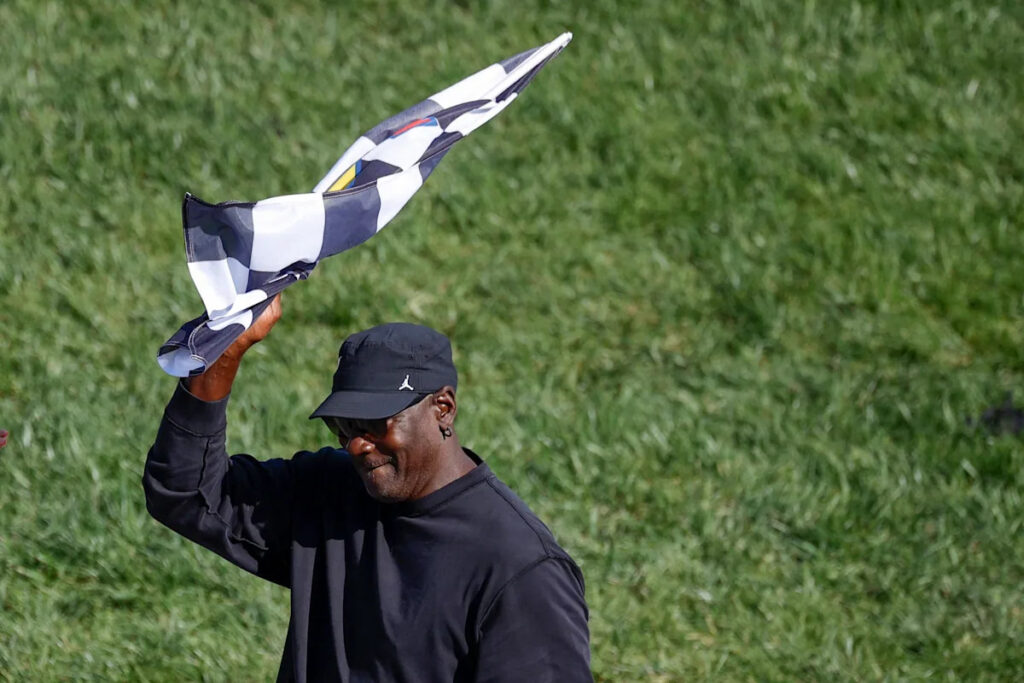 As Michael Jordan watches, Tyler Reddick wins for the fifth time in 9 NASCAR Cup Series races