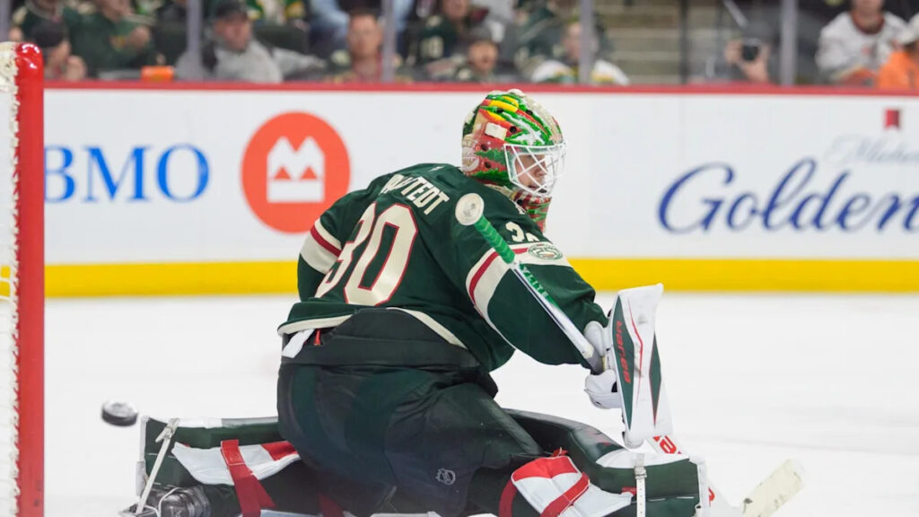 Jesper Wallstedt is giving the playoff-bound Wild a boost in goal, no matter how his name is spelled