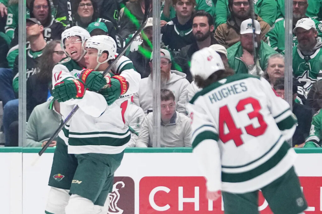 Minnesota Wild look for a playoff first after putting Dallas Stars in familiar postseason spot