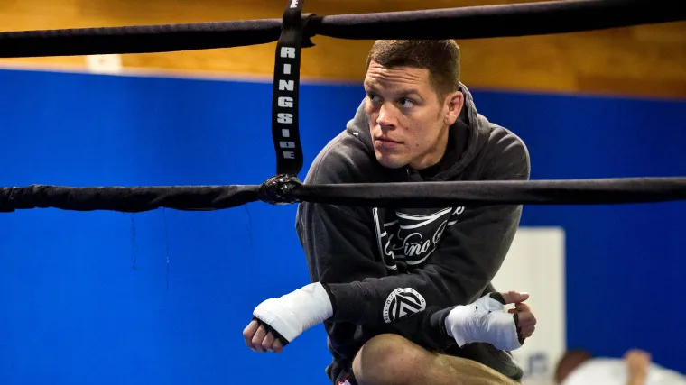 Nate Diaz absolutely destroys former UFC heavyweight champion Nate Diaz absolutely destroys former UFC heavyweight champion