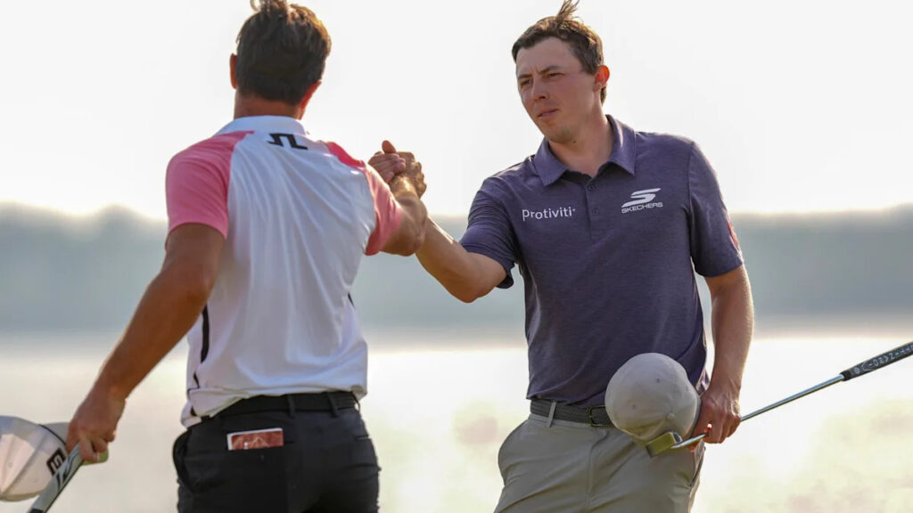 Matt Fitzpatrick overcomes slow start and leads Scheffler by 3 shots at Hilton Head