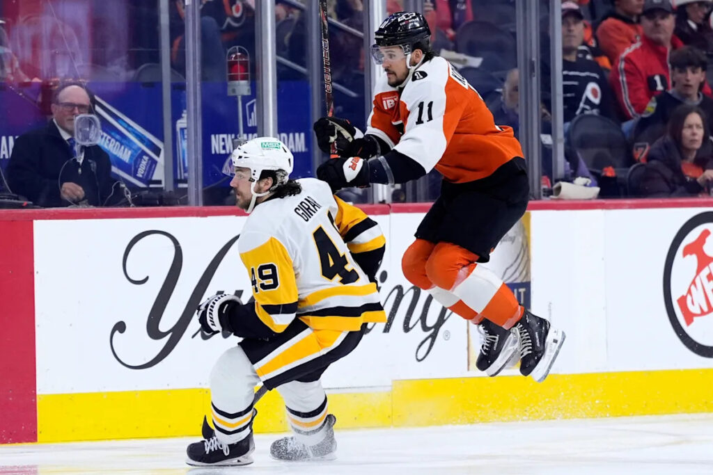 Penguins and Flyers go to overtime 0-0 in Game 6 with Flyers up 3-2