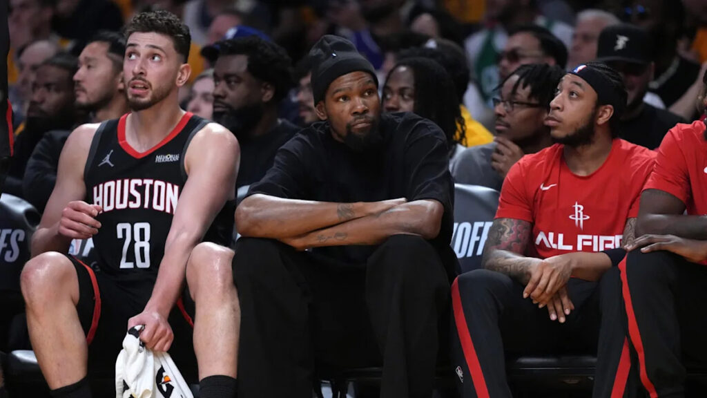 Lakers, Rockets health update: Kevin Durant may play Tuesday, Austin Reaves could return before series’ end