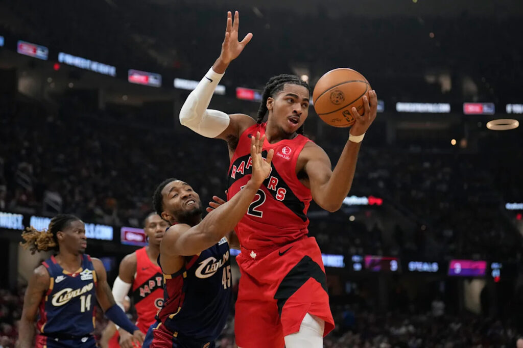 Cavaliers-Raptors Game 4 takeaways: Toronto evens series with boost from rookie; James Harden has turnover issues