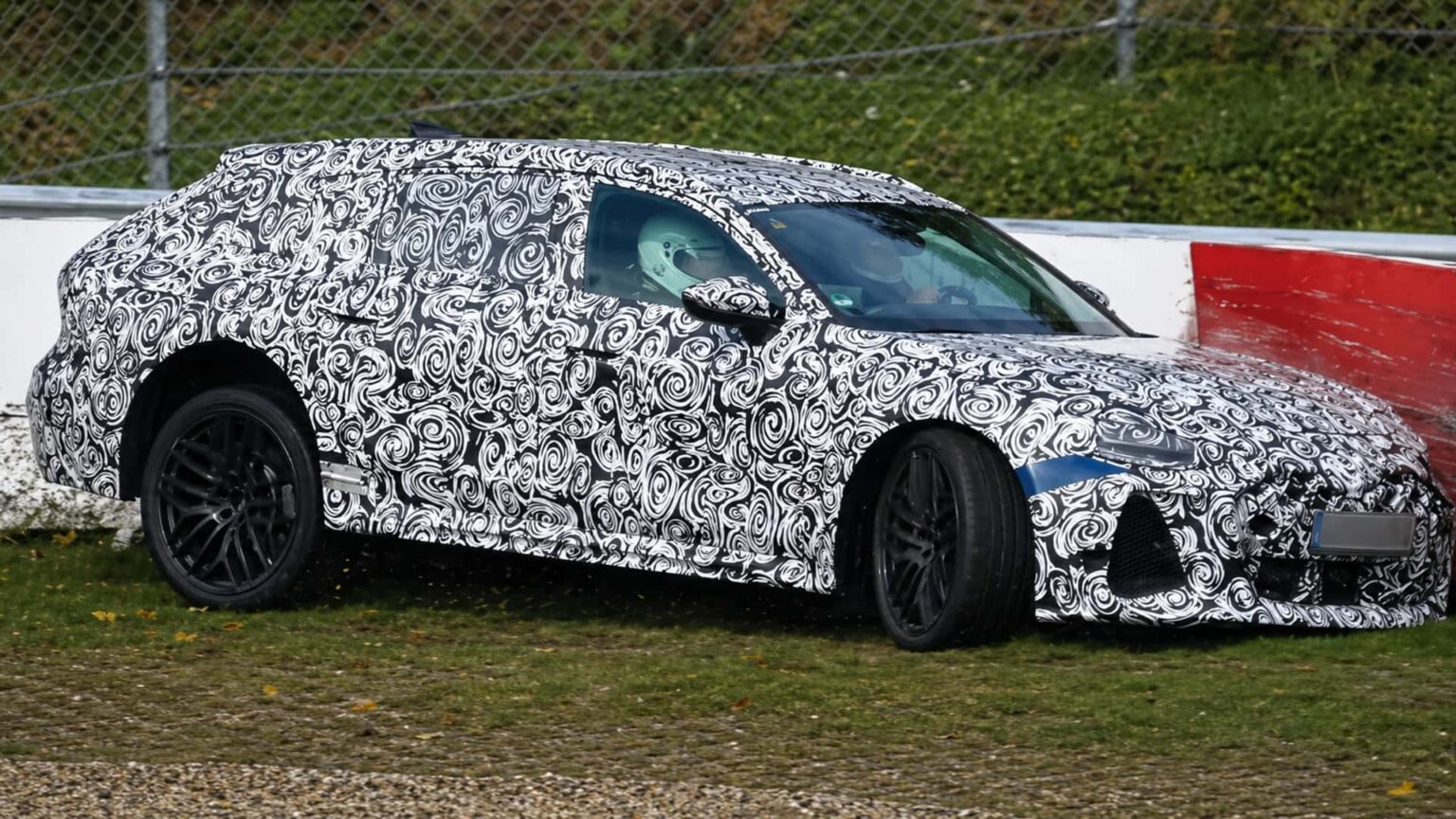 New Audi RS6 Crashes During Track Test