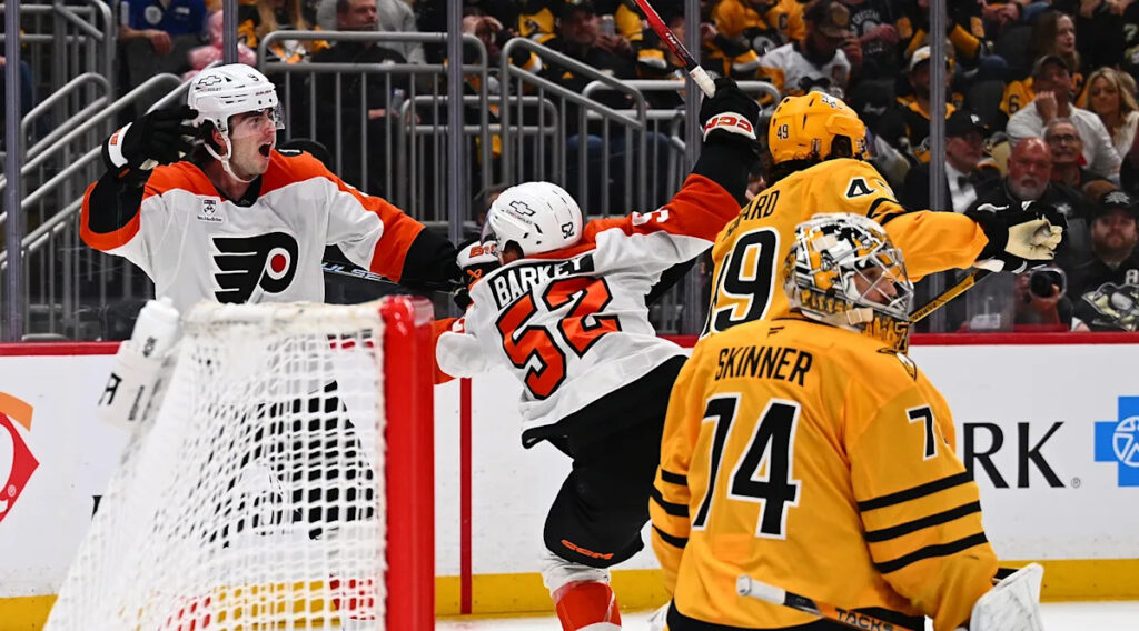 Penguins/Flyers Game 1 Recap: Sloppy Pens bottled up, lose 3-2