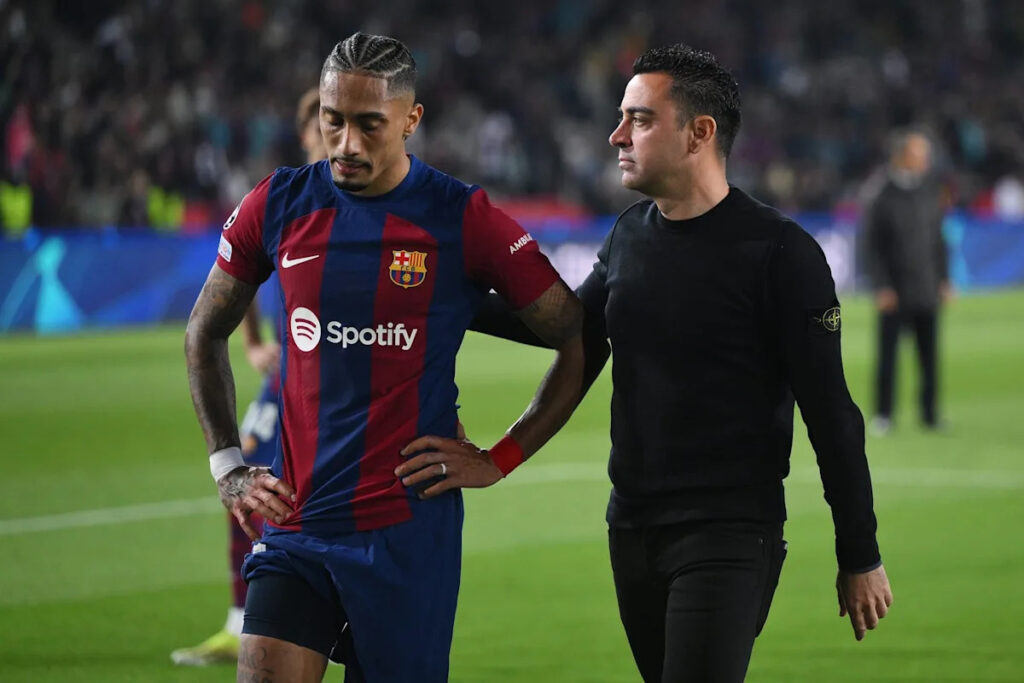 Former Barcelona manager Xavi opens up about his turbulent relationship with Raphinha