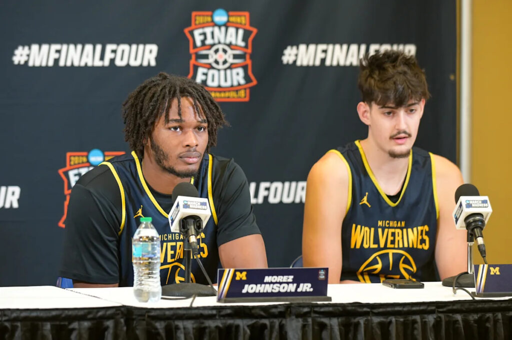 Michigan big men Morez Johnson Jr., Aday Mara discuss future plans