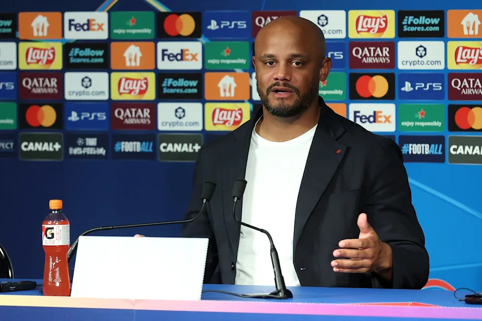 Vincent Kompany wants to see more goals in the second leg at the Allianz Arena (Getty)