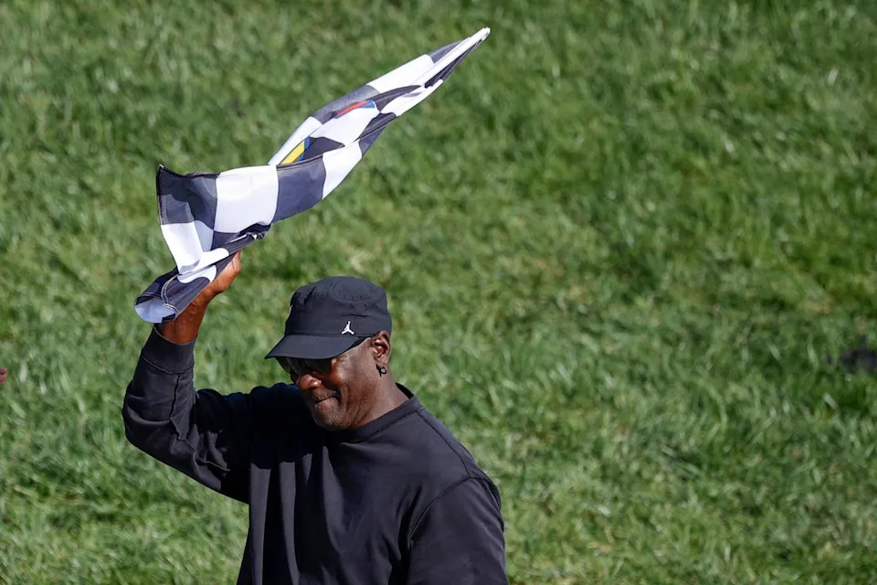 Michael Jordan, NBA Hall of Famer and co-owner of 23XI Racing