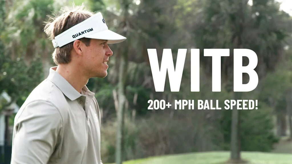 What’s in the bag for this content creator with 200 mph ball speed What’s in the bag for this content creator with 200 mph ball speed