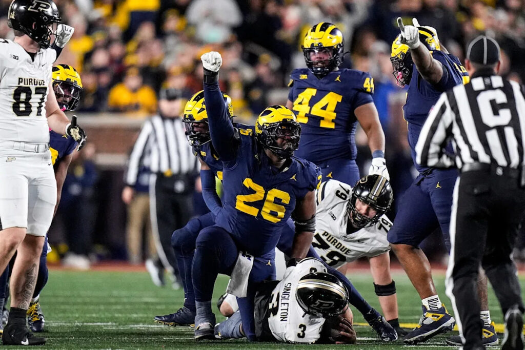 Who will be the second Michigan Wolverine selected in the 2026 NFL Draft?