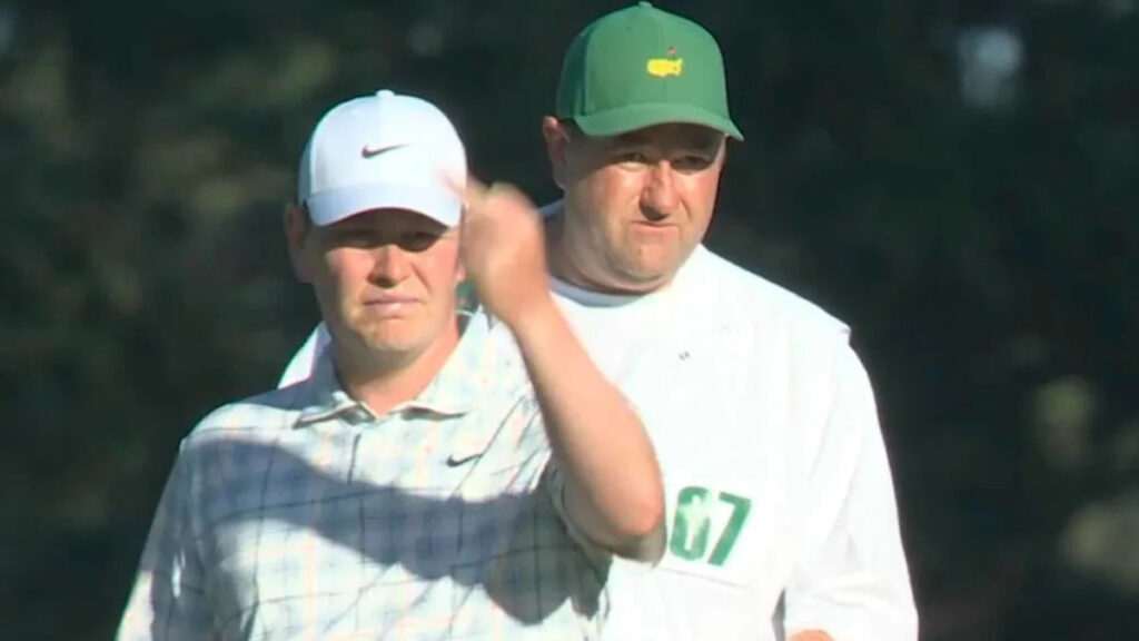 Masters pro reprimanded by Augusta National for obscene gesture: Report