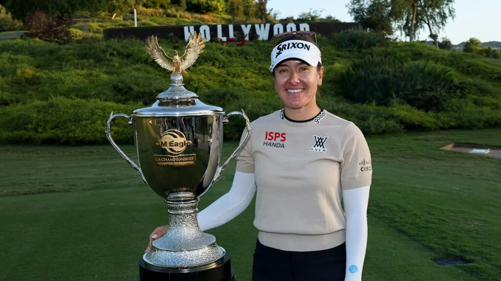 Hannah Green rallies to win the JM Eagle LA Championship for the 3rd time in 4 years