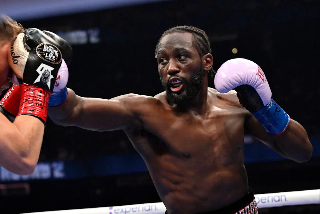 Terence Crawford fined for careless driving after stop where police ordered him out at gunpoint Terence Crawford fined for careless driving after stop where police ordered him out at gunpoint