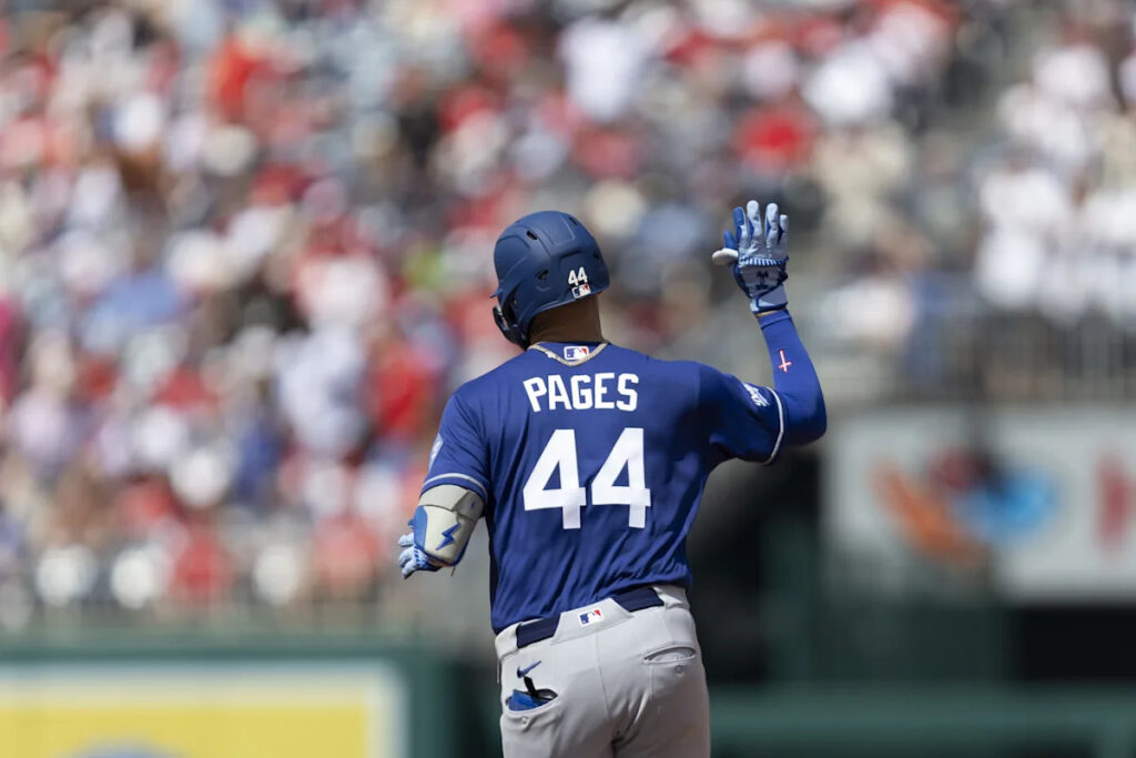 Andy Pages wins National League player of the week