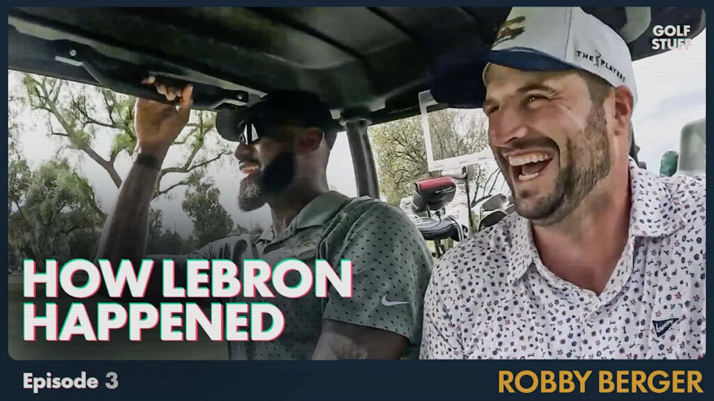The inside story of LeBron James’ surprising YouTube Golf debut
