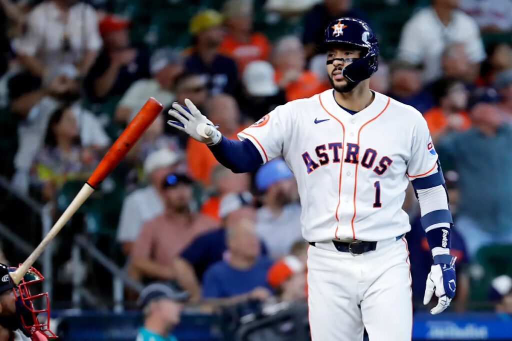 Correa’s 3-run blast powers the Astros past the Red Sox 6-4 for a sweep