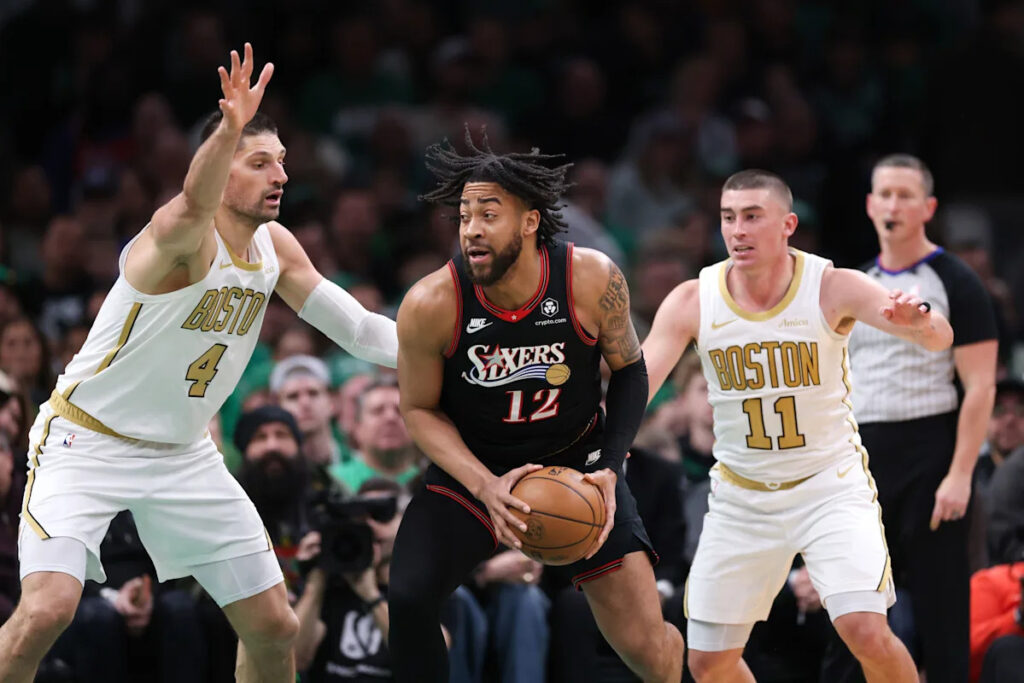 What is the ideal role for Boston’s bench players against the 76ers?