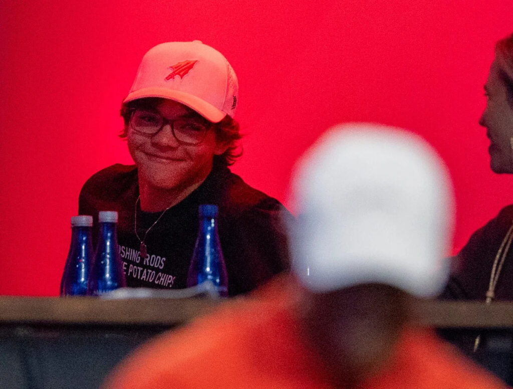 Charlie Woods to defend junior golf title in Florida