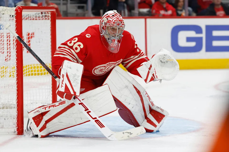 "I Try And Keep It Simple": John Gibson Reflects On First Season With Red Wings 