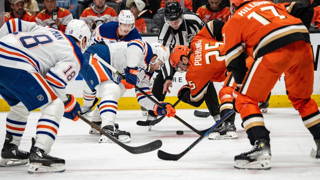 Poehling scores early in OT, Ducks push Oilers to the brink with 4-3 win in Game 4