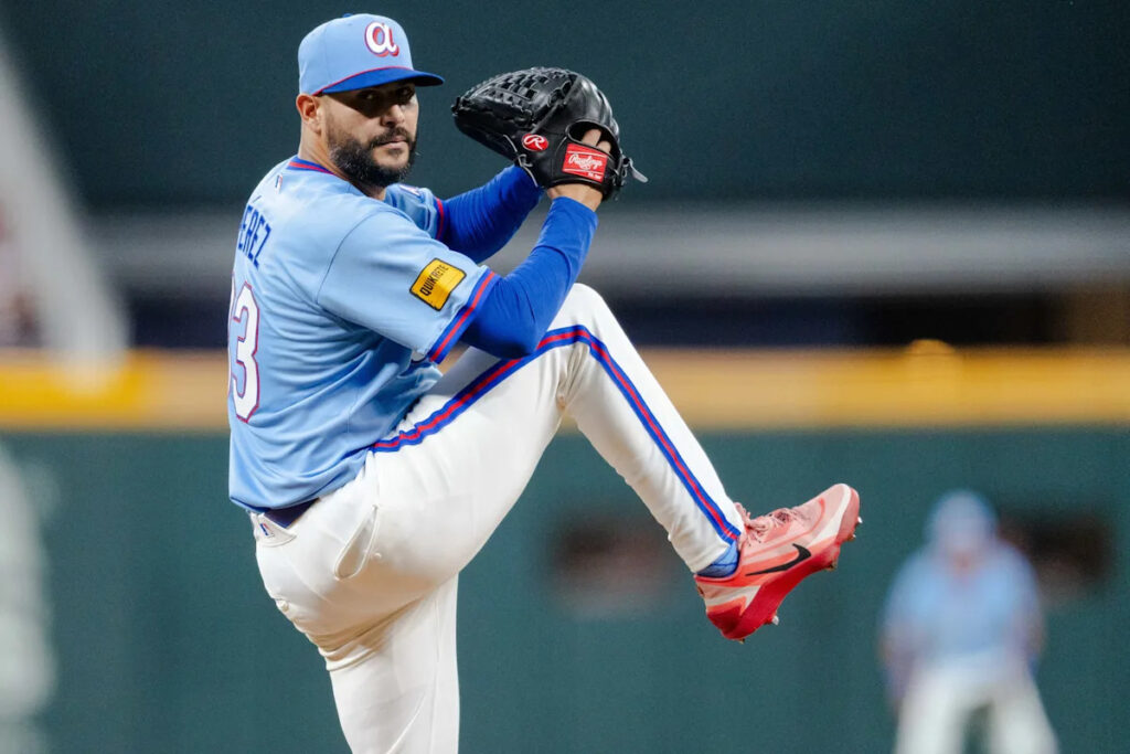 Martin Perez returns to Braves, opens Phillies series on mound