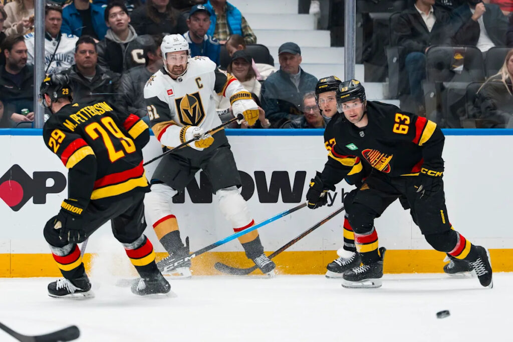 Canucks Record 11 Shots, Fall 2-1 To The Vegas Golden Knights Canucks Record 11 Shots, Fall 2-1 To The Vegas Golden Knights