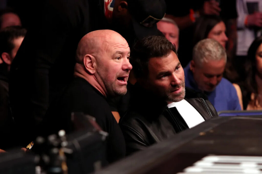Dana White and Eddie Hearn will never fight each other — stop giving their egos attention