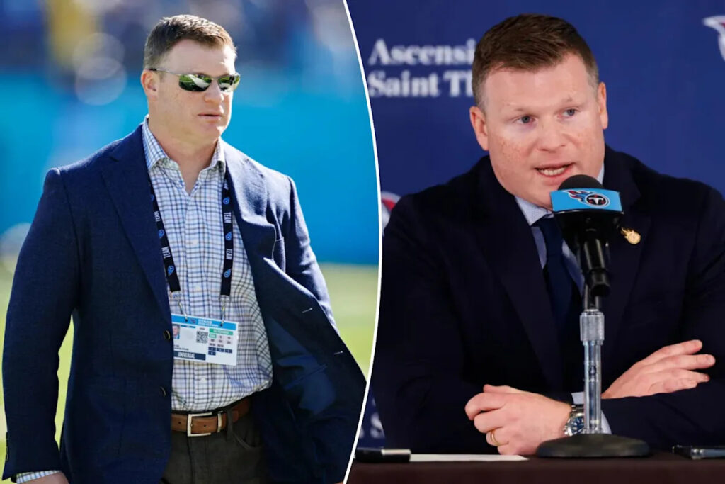 Titans president of football operations Chad Brinker stepping down in stunner