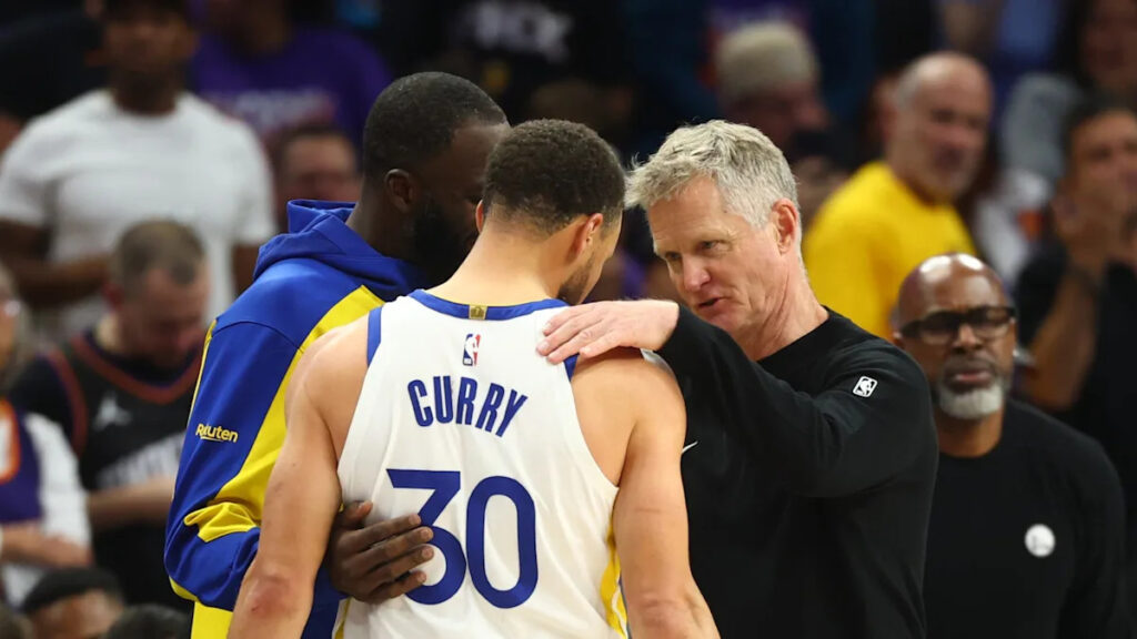 Steve Kerr, was this your final game as the Warriors’ head coach? ‘I don’t know.’