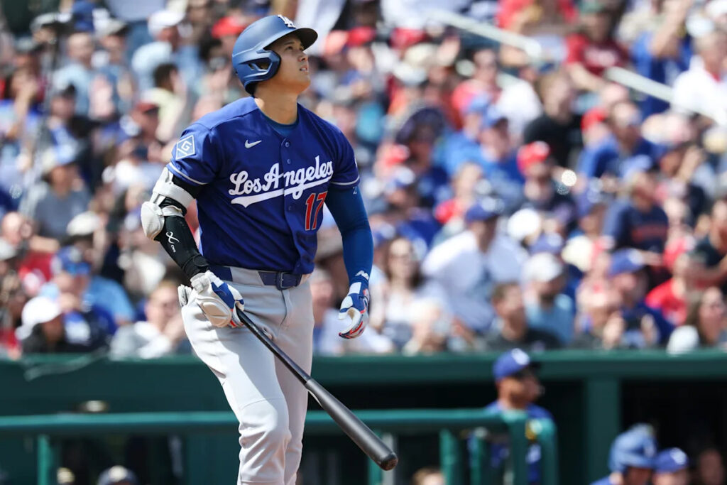 Ohtani and Tucker hit 2 of the Dodgers’ 5 homers in a 13-6 rout of the Nationals