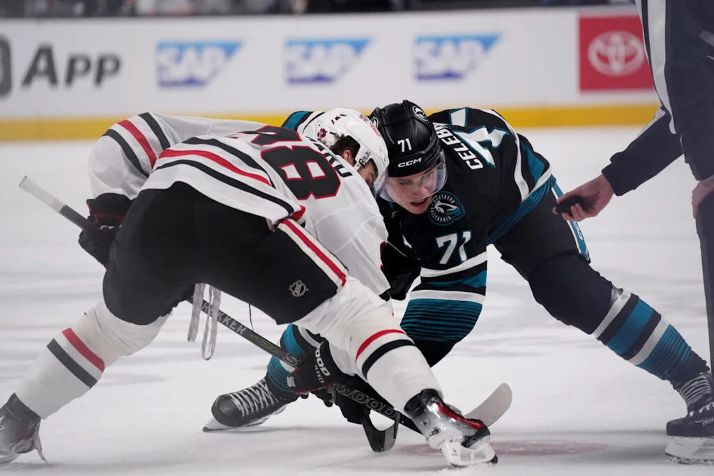 Blackhawks Finish Road Schedule With 3-2 Loss To Sharks