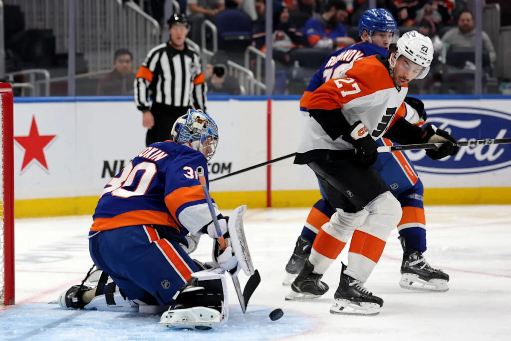Islanders Name Sorokin Starter vs. Flyers; Notes From Thursday Practice