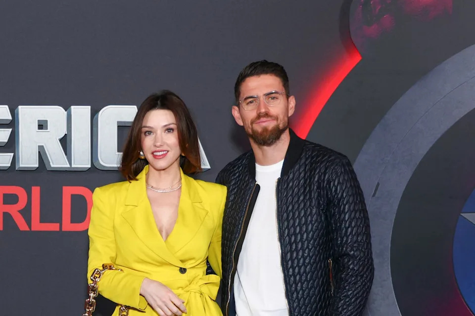 Jorginho Frello and his wife Catherine Harding (Getty)