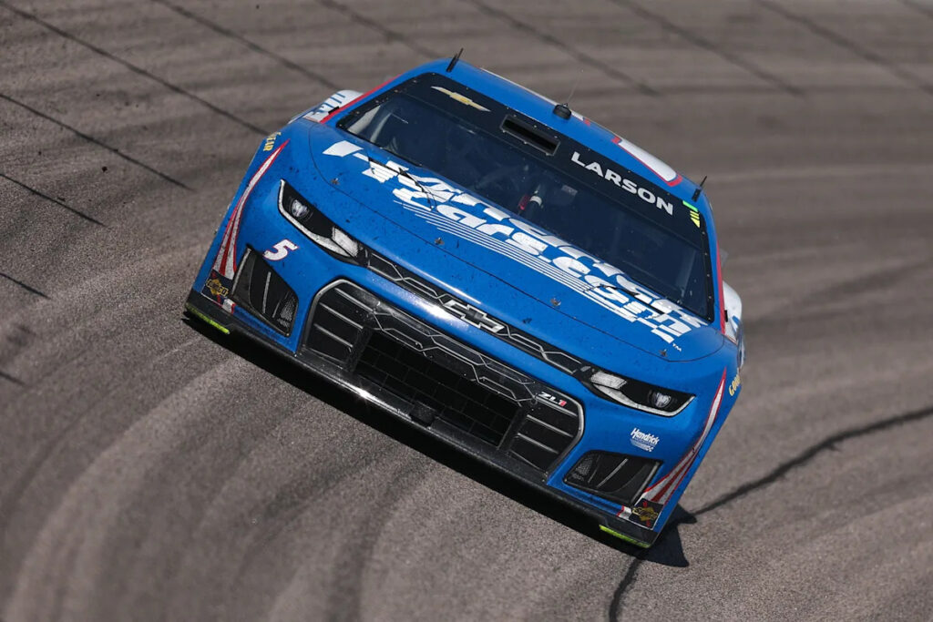 Kyle Larson discusses heartbreaking defeat at Kansas in 2026