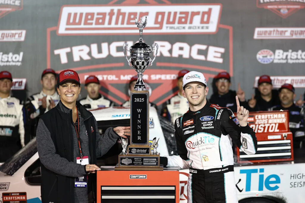 NASCAR purse for Truck Series race at Bristol in April 2026