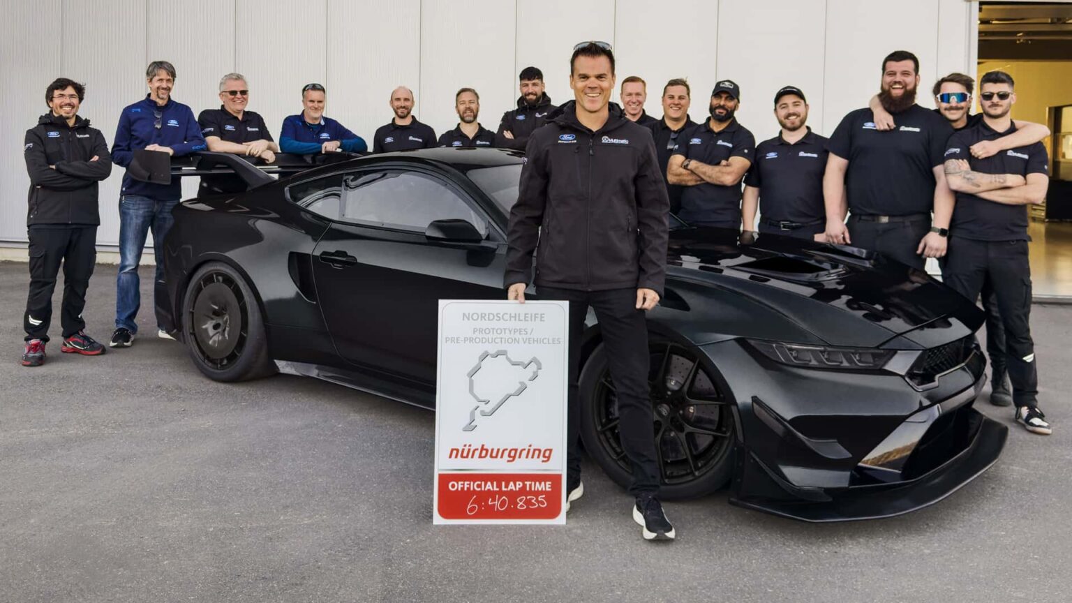 Ford Mustang GTD Is The Fastest American Car At The Nürburgring With 6:40 Lap